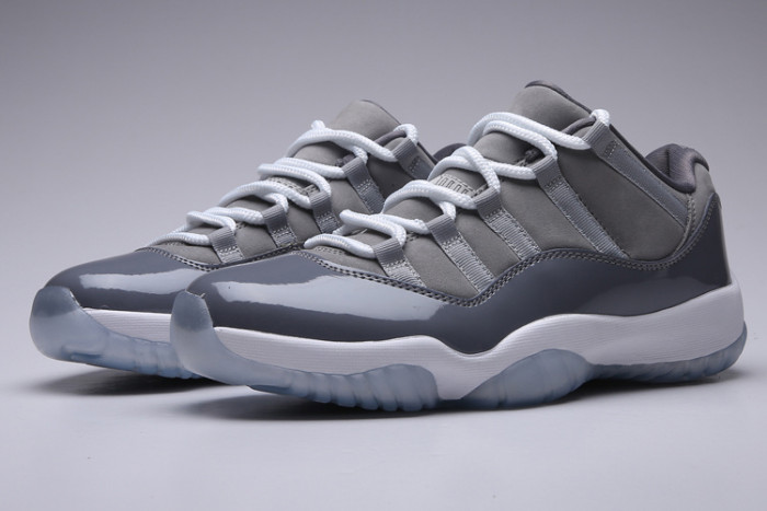 air jordan 11 low cool grey 528895-003