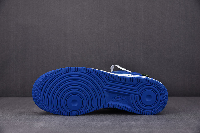 nike low air force 1 x bule white