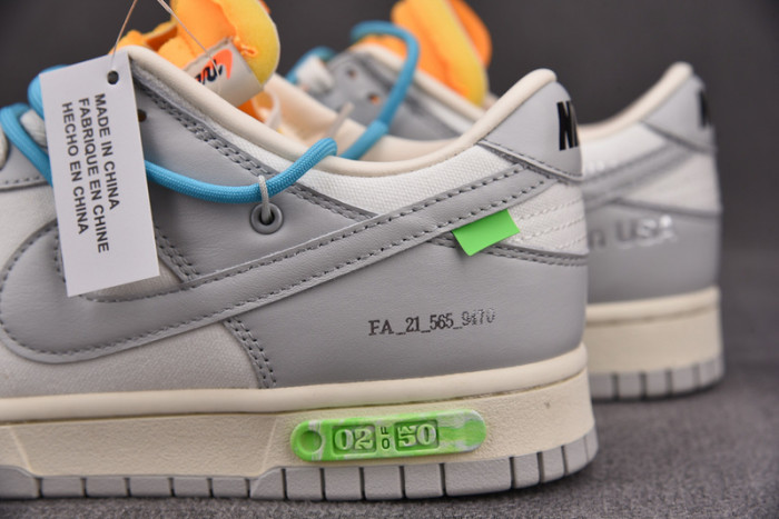 ofw x dunk low “02 of 50” dm1602-115