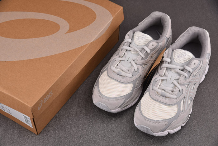 As*ic*s gel-nyc cream cloud grey 1203a663-101