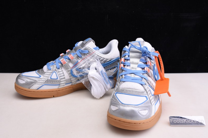 ofw x nike air rubber dunk “university blue” cu6015-100