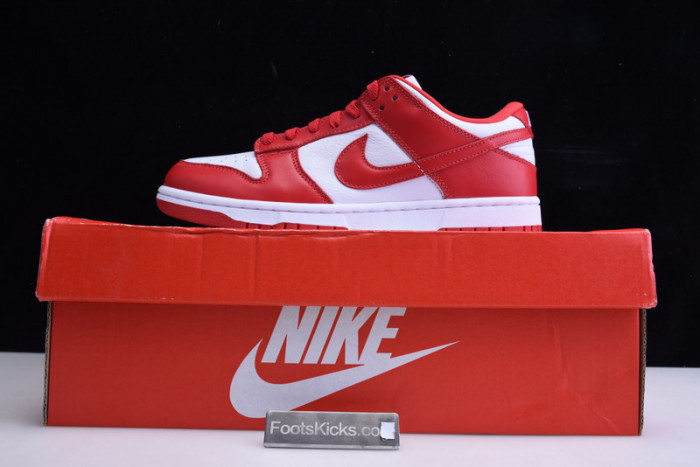 nike dunk low university red cu1727-100