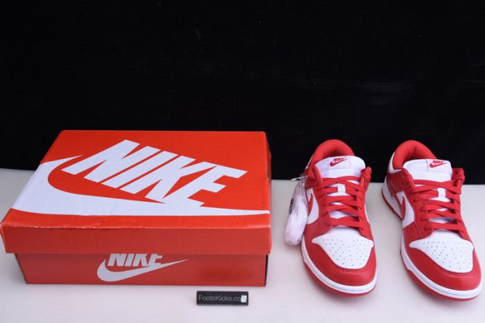nike dunk low university red cu1727-100