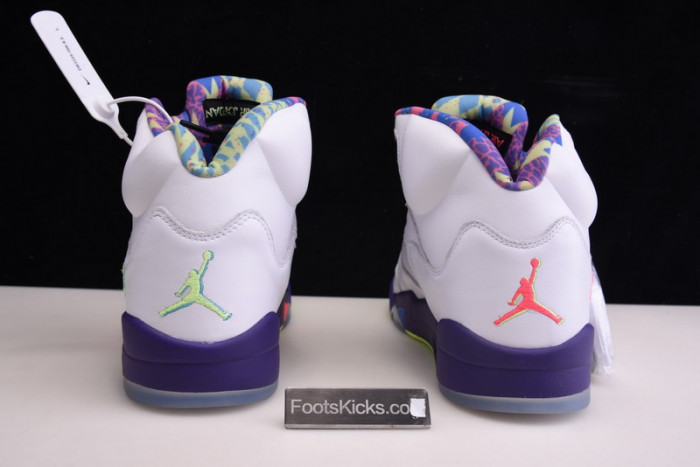 air jordan 5 white alternate bel-air db3335-100