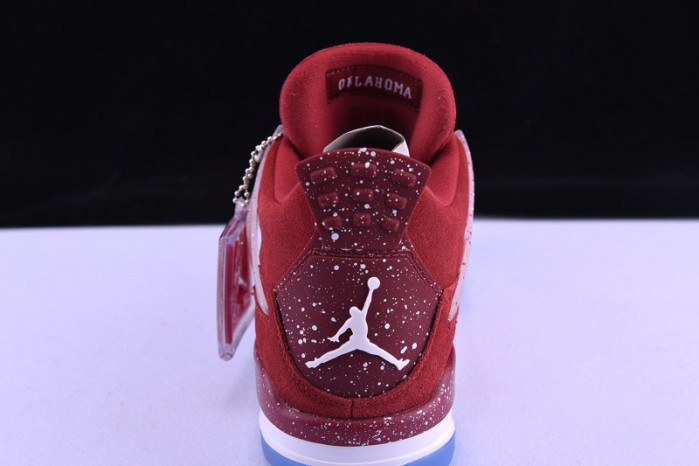 air jordan 4 retro pe red aj4-1032076