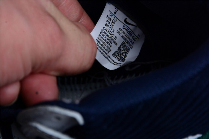 nike dunk high sports specialties white navy dh0953-400