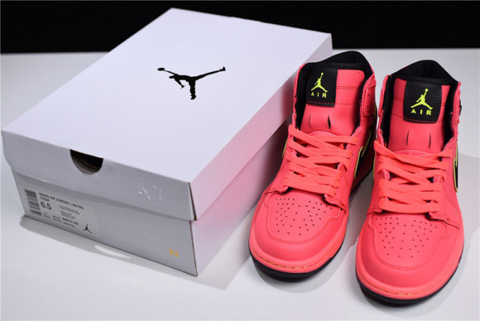 air jordan 1 high premium hot punch aq9131-600