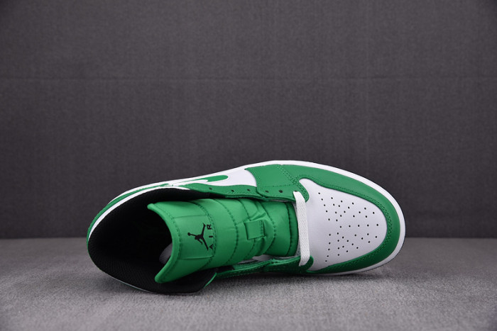 air jordan 1 mid lucky green (gs) dq8423-301