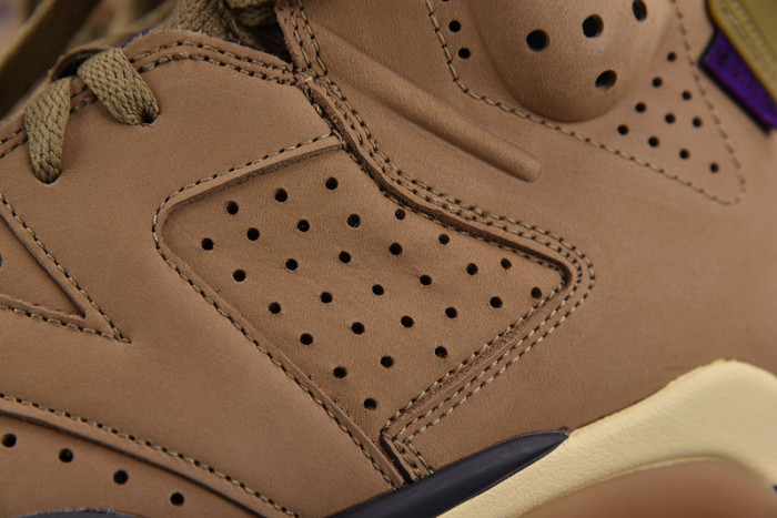 air jordan 6 gore-tex "brown kelp" fd1643-300