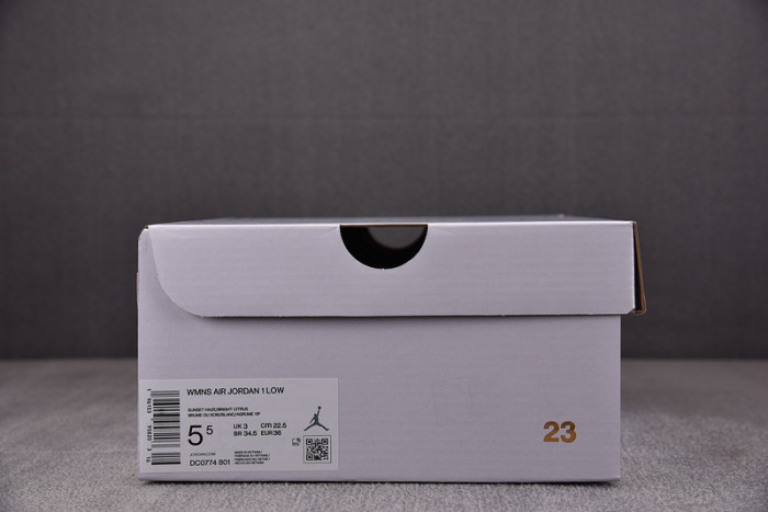 air jordan 1 low sunset haze dc0774-801