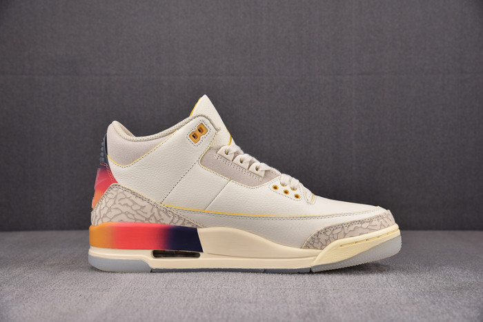 j balvin x air jordan 3 "medellín sunset" fn0344-901
