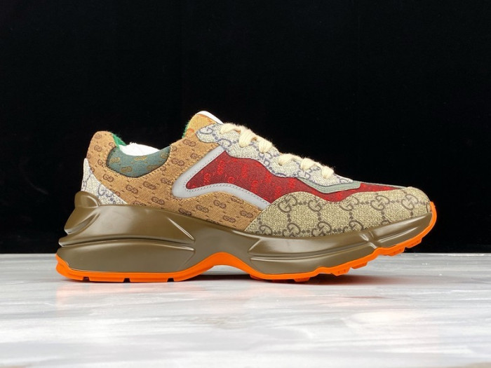 g*u*i rhyton vintage trainer sneaker 576969 drw00 9522